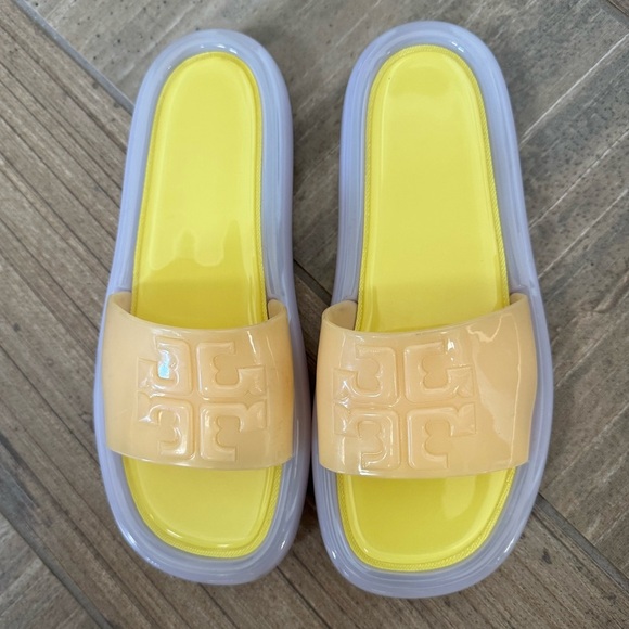 Tory Burch Bubble Jelly Sandal Size 8 - Picture 4 of 10